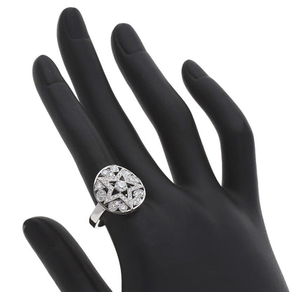 CHANEL Comet Diamond #56 Ring K18 White Gold Ladies [Used]