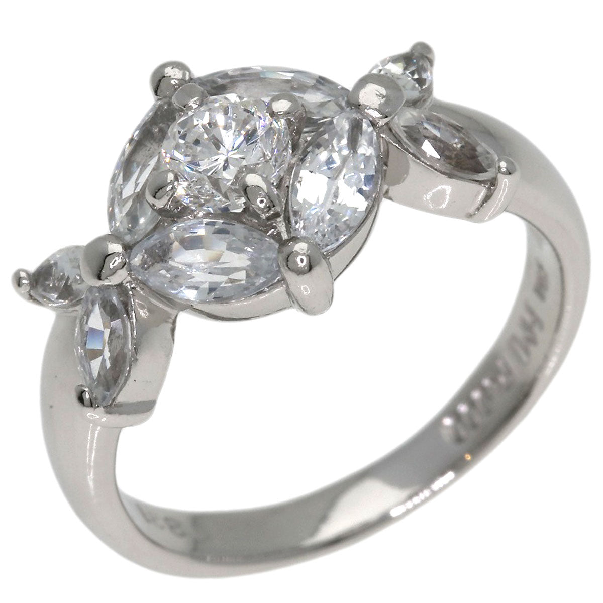HANAE MORI 森英恵 Diamond Ring Platinum PT900 Ladies [Used]