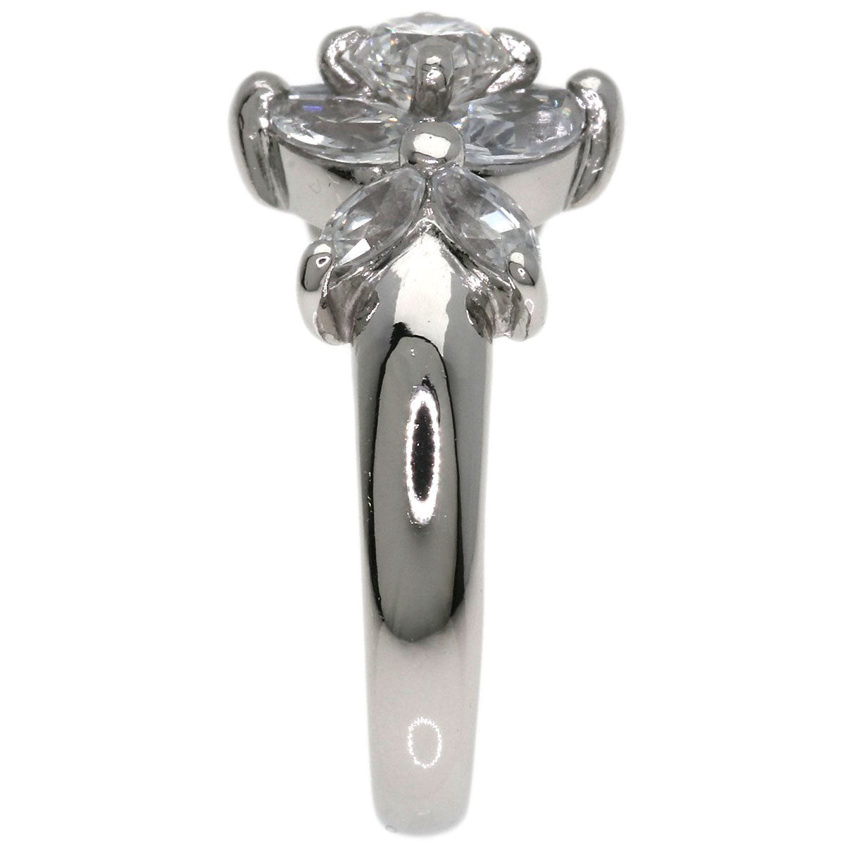 HANAE MORI 森英恵 Diamond Ring Platinum PT900 Ladies [Used]