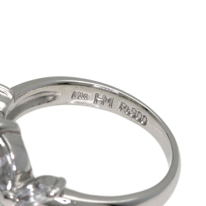 HANAE MORI 森英恵 Diamond Ring Platinum PT900 Ladies [Used]