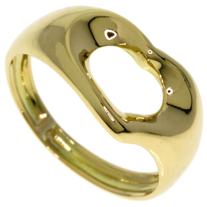 TIFFANY&Co. Open heart Ring K18 Yellow Gold Ladies [Used]