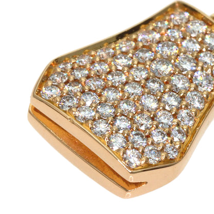 HERMES Kelly Clochette PM Diamond Bracelet K18 Pink Gold Ladies [Used]