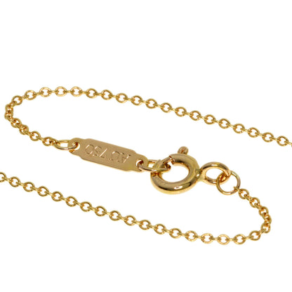 TIFFANY&Co. Atlas Pierced Circle Diamond Necklace K18 Pink Gold Ladies [Used]