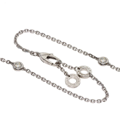 BVLGARI Diva Dream Aquamarine Diamond Necklace K18 White Gold Ladies [Used]