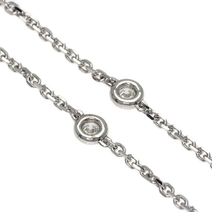BVLGARI Diva Dream Aquamarine Diamond Necklace K18 White Gold Ladies [Used]