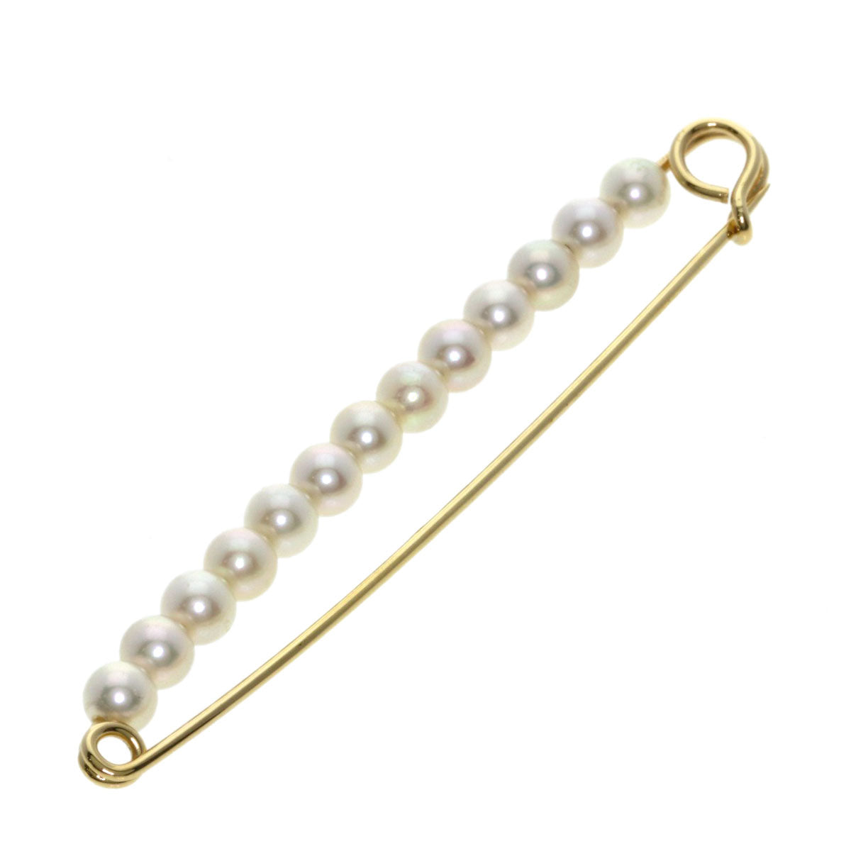 TIFFANY&Co. Pearl Pearl Brooch K14 Yellow Gold Ladies [Used]