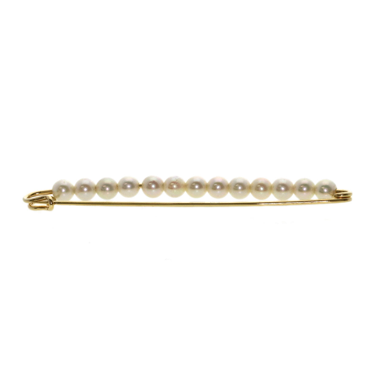 TIFFANY&Co. Pearl Pearl Brooch K14 Yellow Gold Ladies [Used]