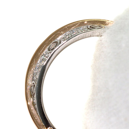 CARTIER Belove Full Pave Diamond #48 Ring K18 Pink Gold K18 White GoldLadies [Used]