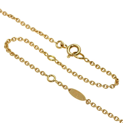 Dior Rose de Vent Medium Malachite Diamond Necklace K18 Yellow Gold Ladies [Used]
