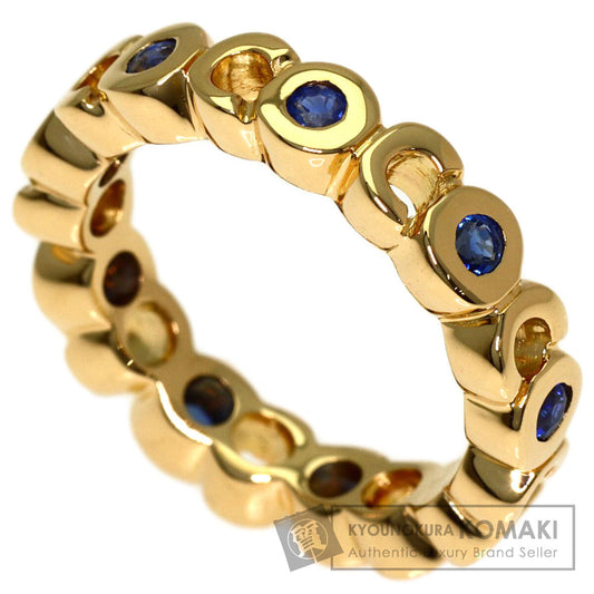 CHANEL Coco Sapphire Ring K18 Yellow Gold Ladies [Used]