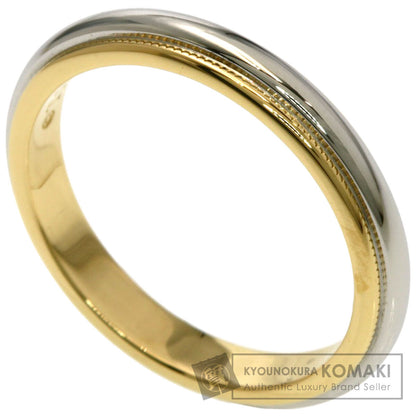 TIFFANY&Co. Milgrain Ring Platinum PT950 18K Yellow GoldLadies [Used]