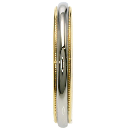 TIFFANY&Co. Milgrain Ring Platinum PT950 18K Yellow GoldLadies [Used]