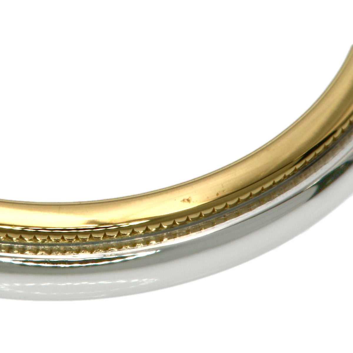 TIFFANY&Co. Milgrain Ring Platinum PT950 18K Yellow GoldLadies [Used]
