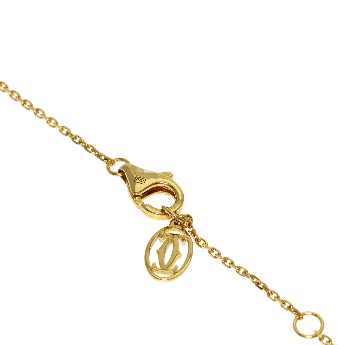 CARTIER Diamants Légers XS Diamond Bracelet K18 Yellow Gold Ladies [Used]
