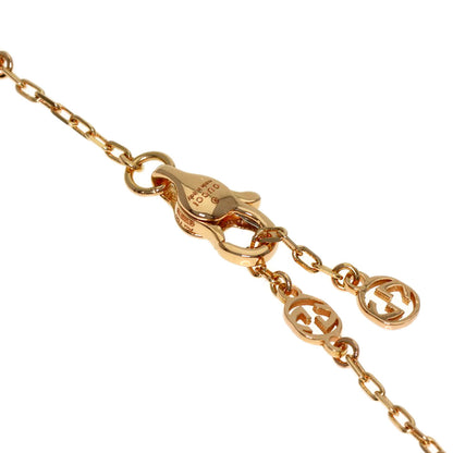 GUCCI Interlocking Diamond #17 Bracelet K18 Pink Gold Ladies [Used]