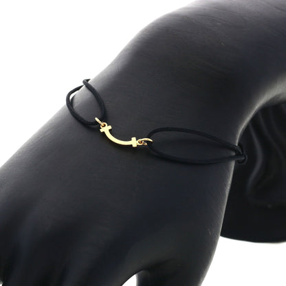 TIFFANY&Co. T Smile Bracelet K18 Pink Gold Ladies [Used]