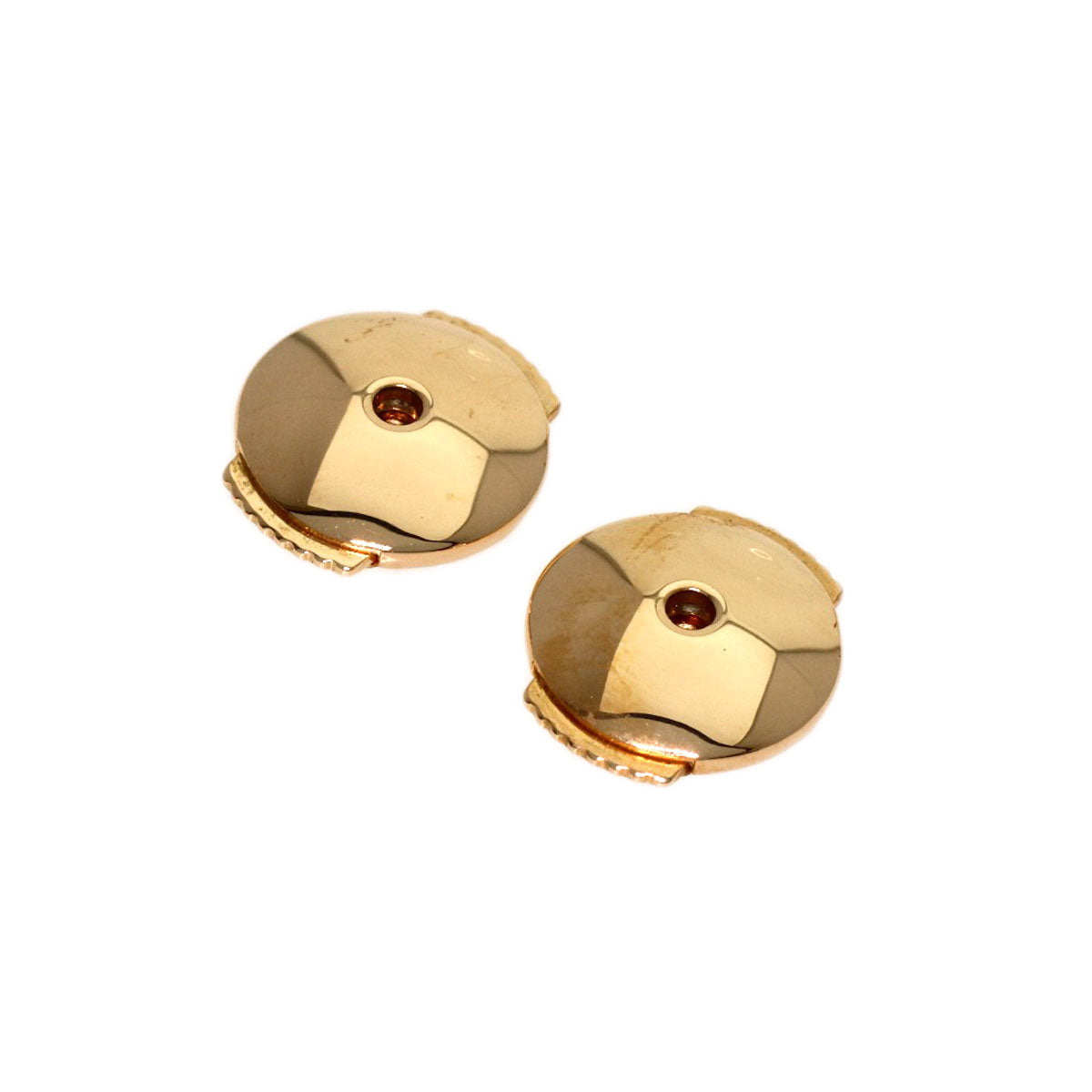 LOUIS VUITTON Berg Sun Blossom Diamond earring K18 Pink Gold Ladies [Used]