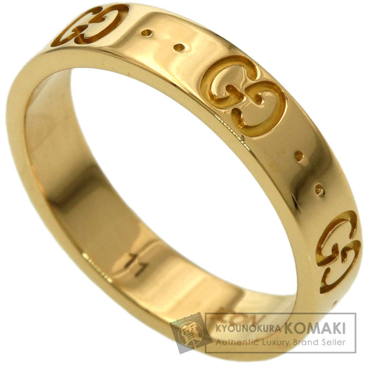 GUCCI Icon # 11 Ring K18 Yellow Gold Ladies [Used]