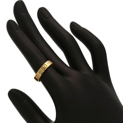 GUCCI Icon # 11 Ring K18 Yellow Gold Ladies [Used]