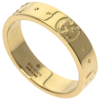 GUCCI Icon # 7 Ring K18 Yellow Gold Ladies [Used]