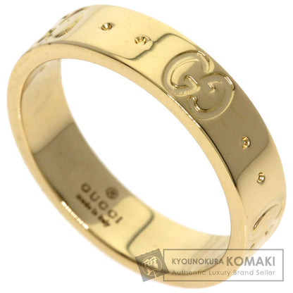 GUCCI Icon # 7 Ring K18 Yellow Gold Ladies [Used]