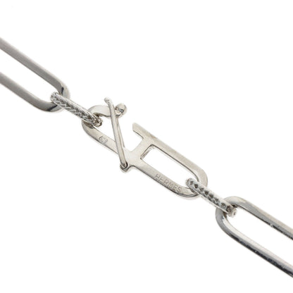 HERMES Vintage Link Necklace Silver Ladies [Used]