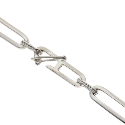 HERMES Vintage Link Necklace Silver Ladies [Used]