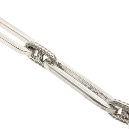 HERMES Vintage Link Necklace Silver Ladies [Used]