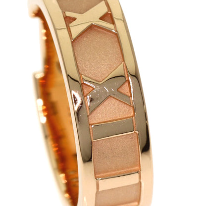 TIFFANY&Co. Atlas 3P Diamond Ring K18 Pink Gold Ladies [Used]