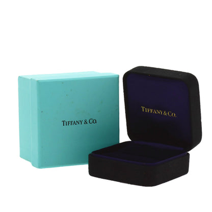 TIFFANY&Co. Double Heart Diamond Ring K18 White Gold Ladies [Used]