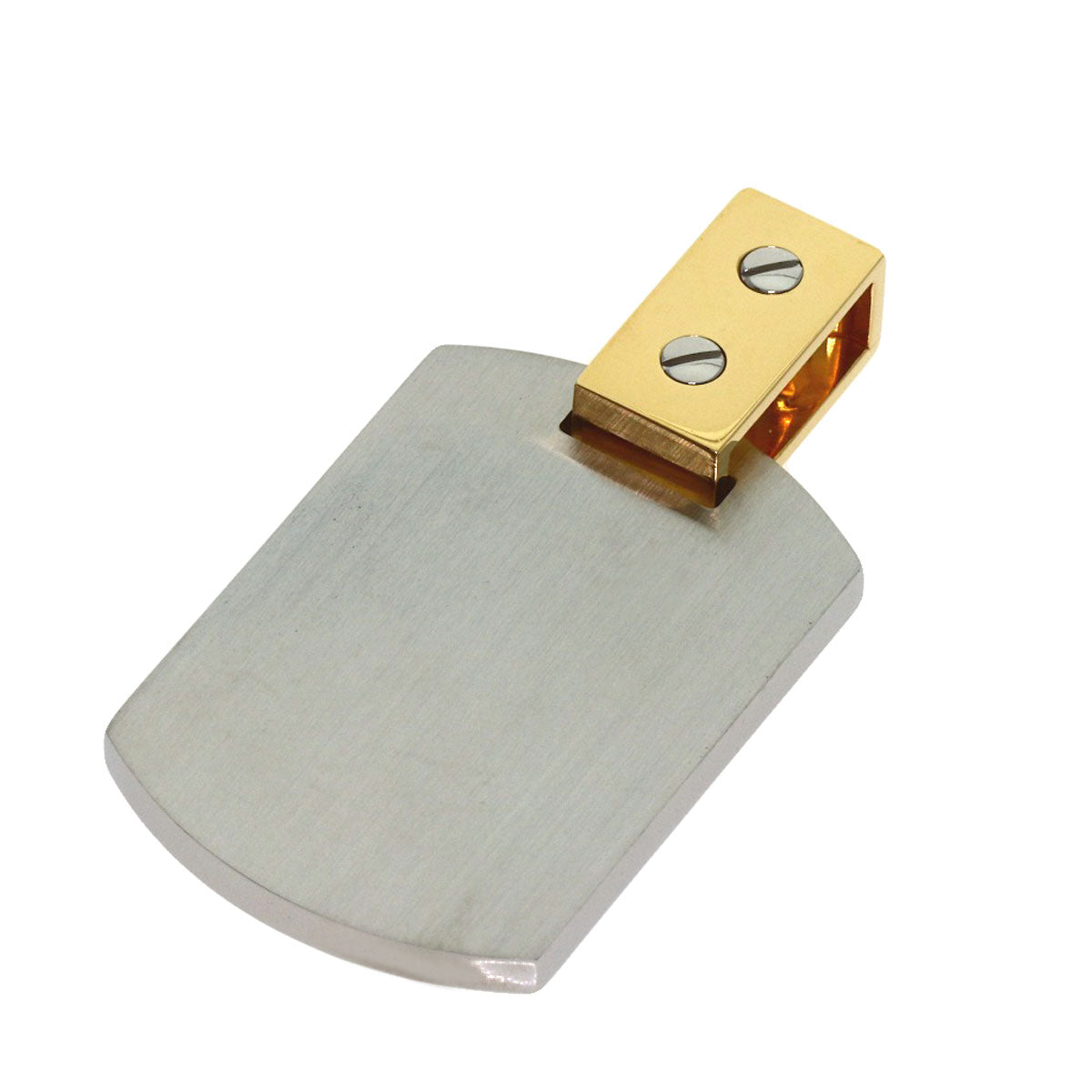CARTIER Santos Pendant top K18 Yellow Gold Stainless SteelLadies [Used]