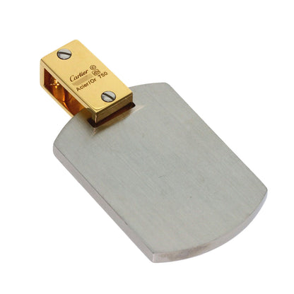 CARTIER Santos Pendant top K18 Yellow Gold Stainless SteelLadies [Used]