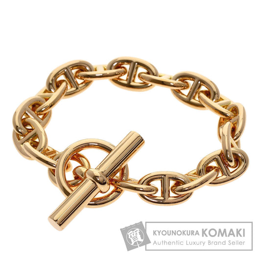 HERMES Chaine d'Ancre PM 16 frames Bracelet K18 Pink Gold Ladies [Used]