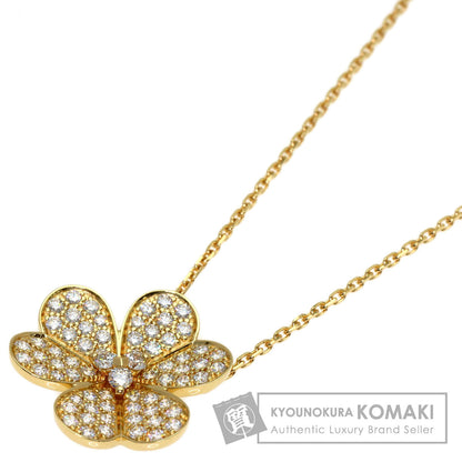 Van Cleef & Arpels Frivole Large Diamond Necklace K18 Yellow Gold Ladies [Used]