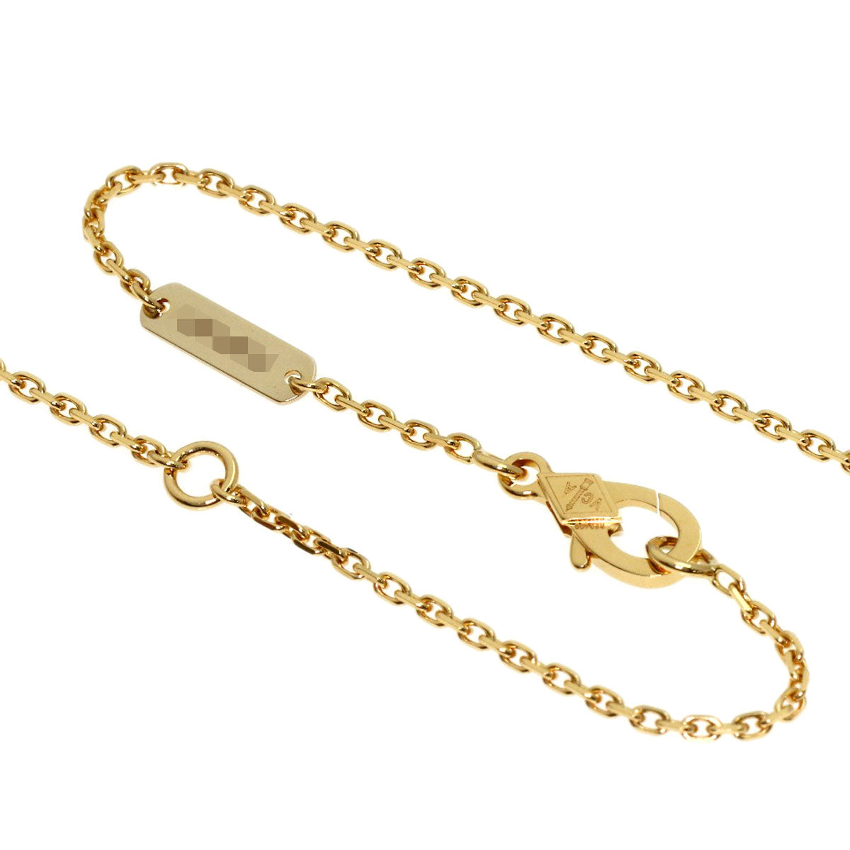 Van Cleef & Arpels Frivole Large Diamond Necklace K18 Yellow Gold Ladies [Used]