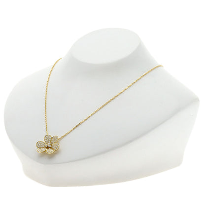 Van Cleef & Arpels Frivole Large Diamond Necklace K18 Yellow Gold Ladies [Used]