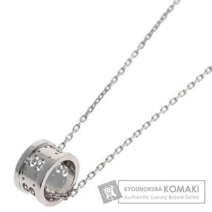 GUCCI icon Necklace K18 White Gold Ladies [Used]