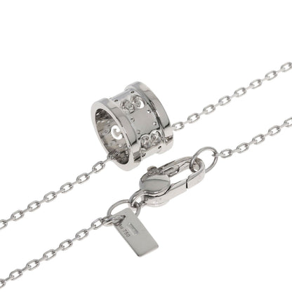 GUCCI icon Necklace K18 White Gold Ladies [Used]