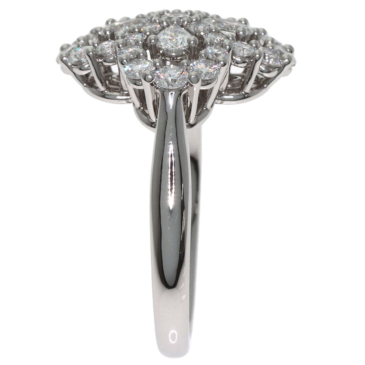 HARRY WINSTON Mini Loop Full Motif Diamond Ring Platinum PT950 Ladies [Used]