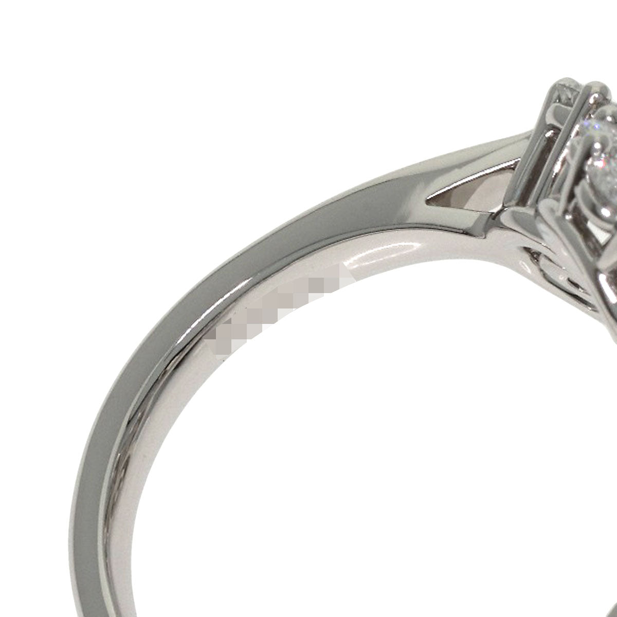 HARRY WINSTON Mini Loop Full Motif Diamond Ring Platinum PT950 Ladies [Used]