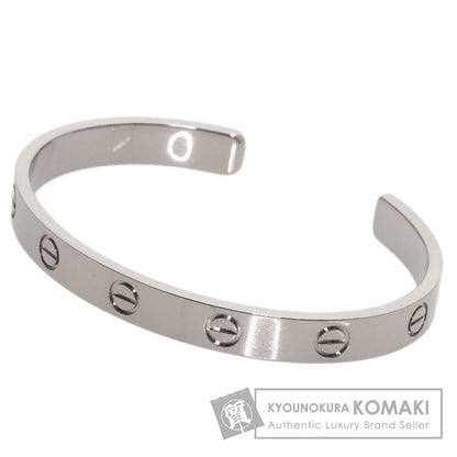 CARTIER Open LOVE Bracelets #16 Bracelet K18 White Gold Ladies [Used]