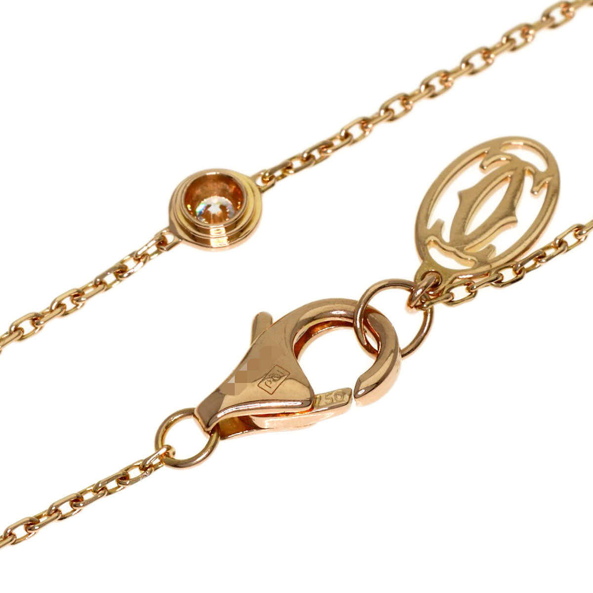 CARTIER Diamants Légers XS Diamond Bracelet K18 Pink Gold Ladies [Used]