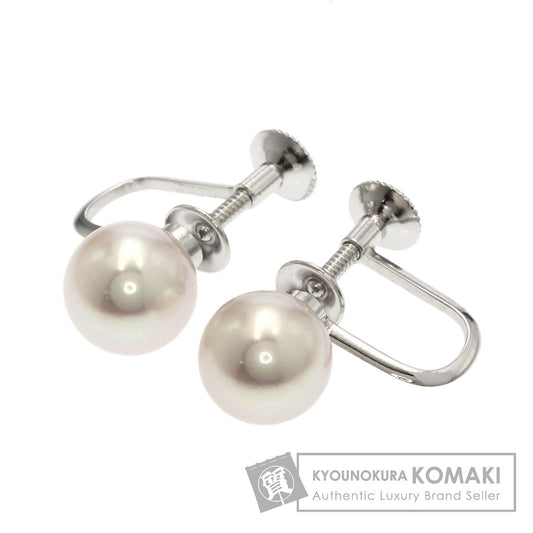 TASAKI Pearl Pearl Earring K14 White Gold Ladies [Used]