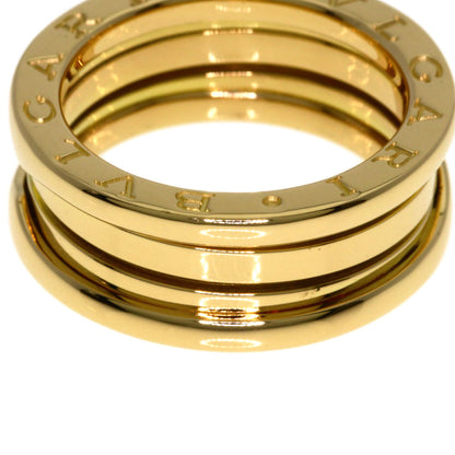 BVLGARI B.zero1 2 band #53 Ring K18 Yellow Gold Ladies [Used]