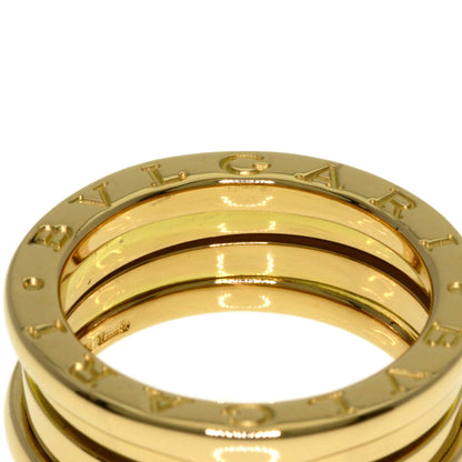 BVLGARI B.zero1 2 band #53 Ring K18 Yellow Gold Ladies [Used]