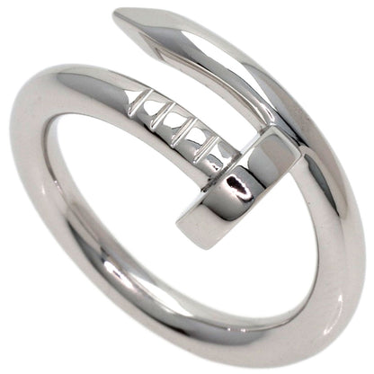 CARTIER Juste Un Clou #50 Ring K18 White Gold Ladies [Used]