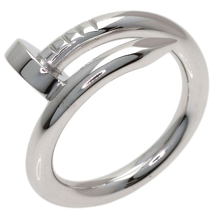 CARTIER Juste Un Clou #50 Ring K18 White Gold Ladies [Used]