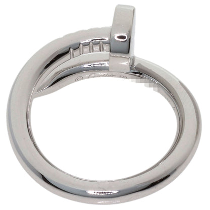 CARTIER Juste Un Clou #50 Ring K18 White Gold Ladies [Used]
