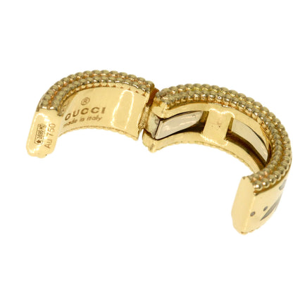GUCCI Icon Bloom Ear Cuff Earring K18 Yellow Gold Ladies [Used]