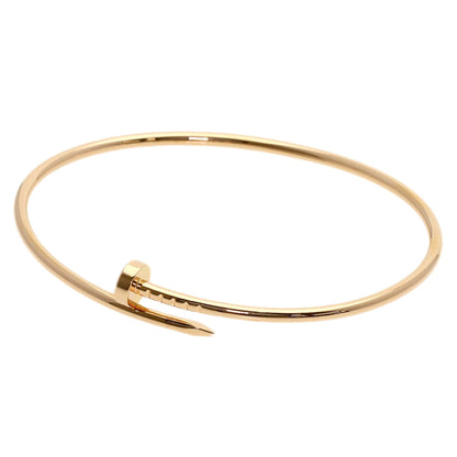CARTIER Juste un Clou SM #19 Bracelet K18 Pink Gold Ladies [Used]